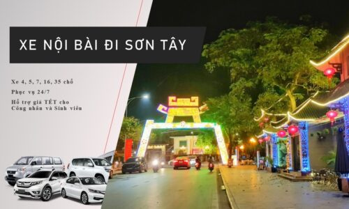 Di chuyển từ Hà Nội đến Sơn Tây: Đa dạng phương tiện, thuận tiện cho mọi nhu cầu